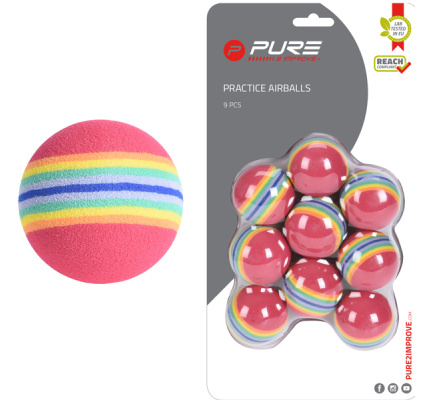 foam-golfballen-gekleurd